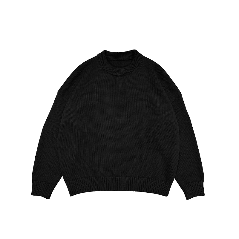 Savoyen wool knit black