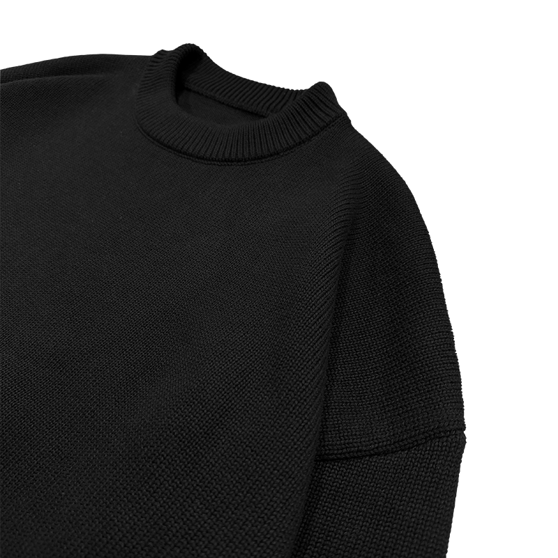 Savoyen wool knit black