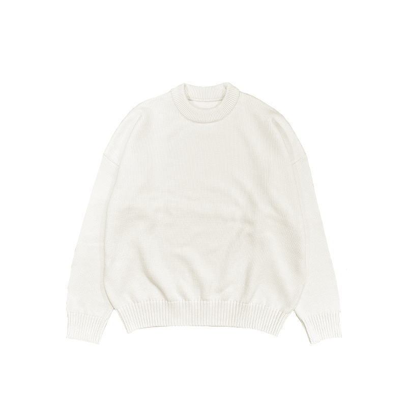 Royal wool knit ivor